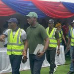 Governor Babajide Sanwo-Olu and Commissioner, Tokunbo Wahab