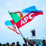 APC flag waving