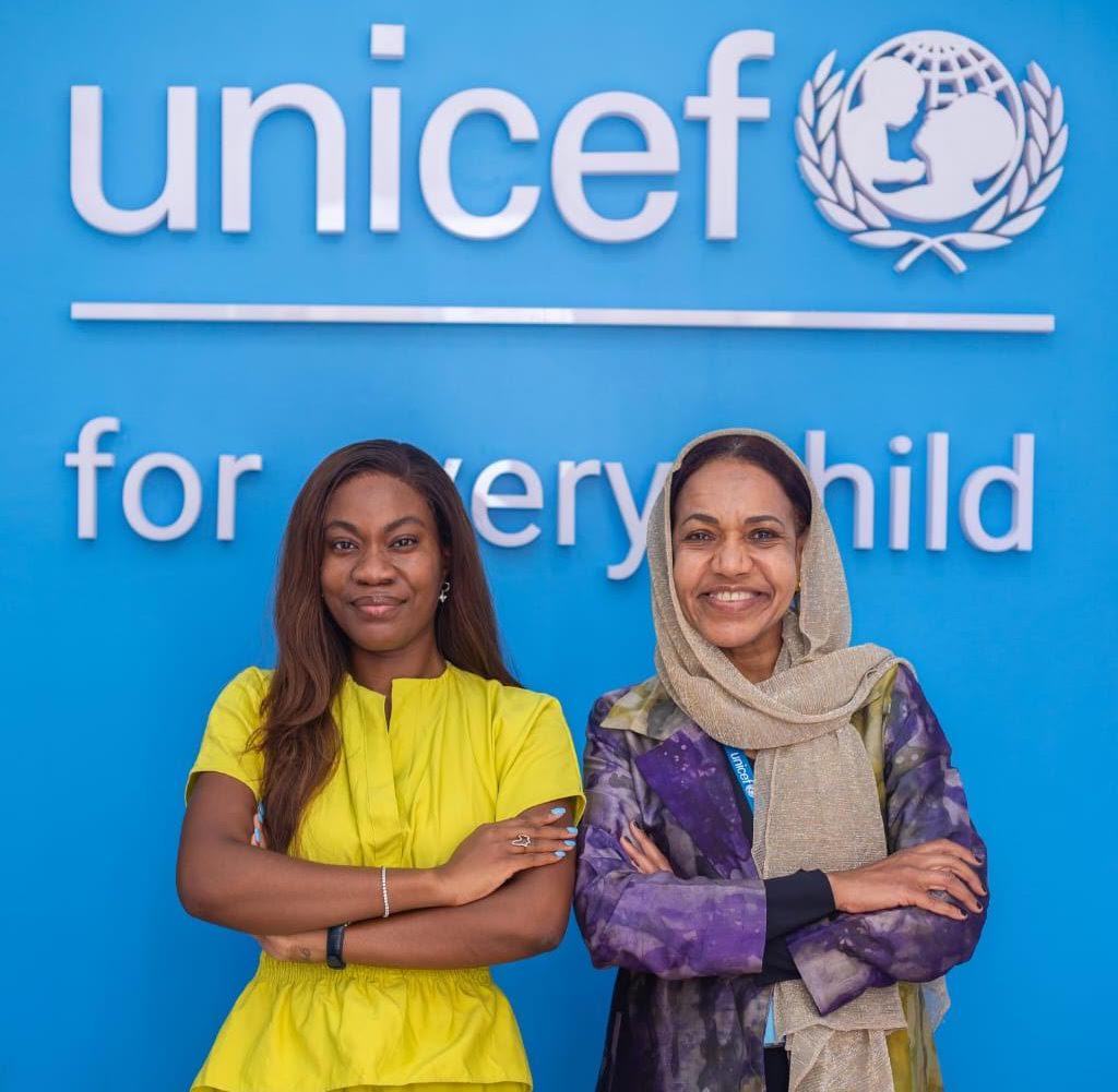 Zephia Ovia-Ikem (L) and Wafaa Saeed (R)