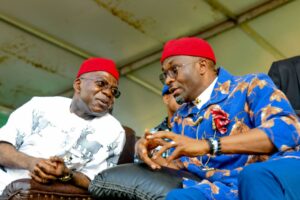 Governor Alex Otti and Deputy Speaker Benjamin Kalu