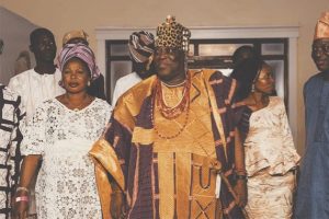 Baale Ayoade and others at the event