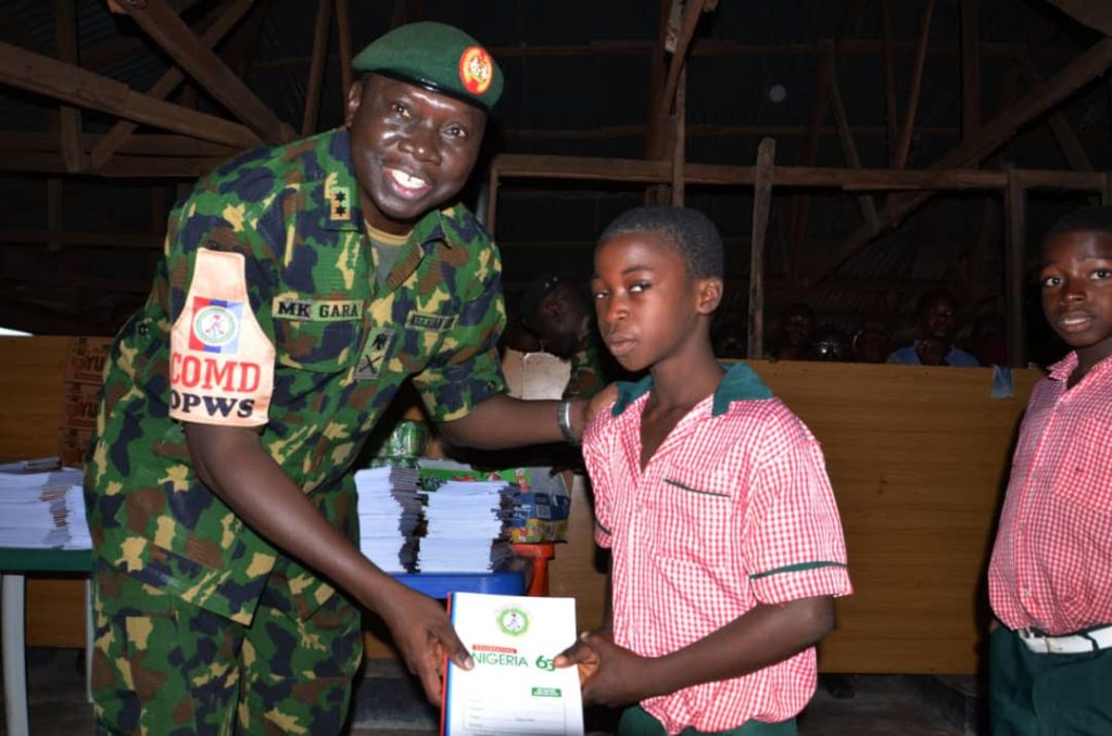 Commander-OPWS-Major-general-Moses-Gara-making-a-presentation-during-the-outreach