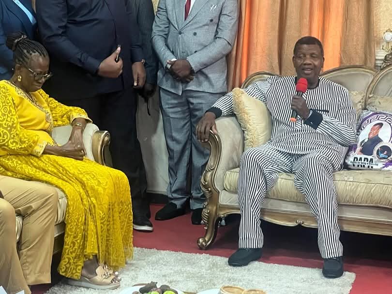 Adeboye visits Uma Ukpai’s family