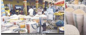 Food markets in the Northern State of Nigeria