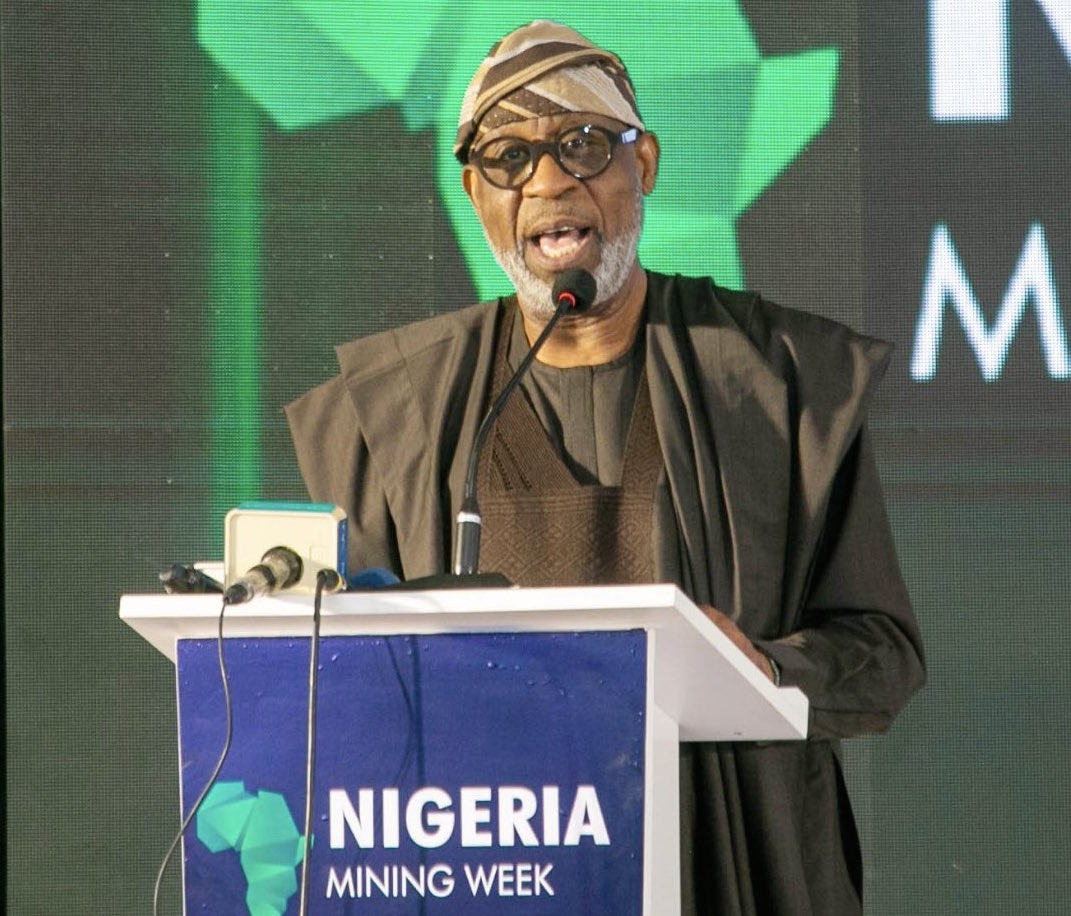 Minister of Solid Minerals Development Dr. Oladele Alake