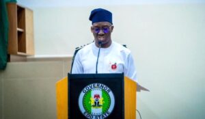 Governor of Edo State Monday Okpebholo