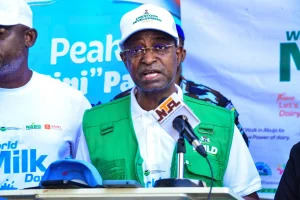 Minister of Livestock Development Idi Mukhtar Maiha
