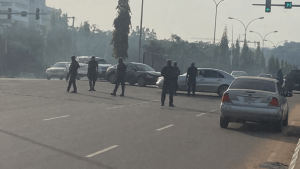 #FreeNnamdiKanuNow: Police show of force in Lagos, declare state ‘protest free’