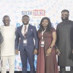 L-R- Olasunkanmi; Niyi Adesanya, Ukwenga, Molehin and Ademola Aderibigbe at the event