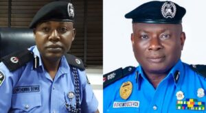 L-R: Retired AIG Idowu Owohunwa, CP Benneth Igwe