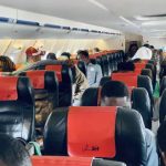 Super Eagles land in Uyo