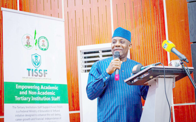 Minister of Education Tunji Alausa