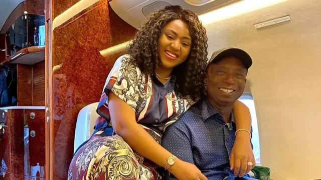 Ned Nwoko and Regina Daniels