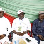 Okaba, Mezeh and Lokpobiri at the event