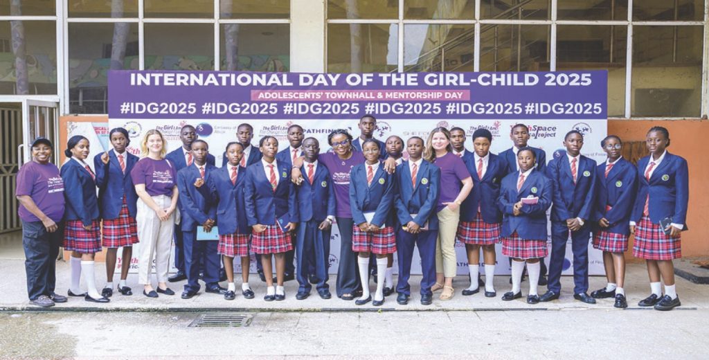 Participants at the “Adolescents’ Townhall and Mentorship Day,” to commemorate International Day of Girl the Child 2025