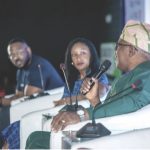 R-L- Odunayo, Parker and Dolapo Kola-Balogun