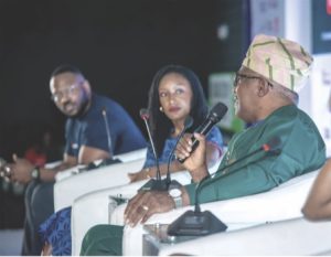 R-L- Odunayo, Parker and Dolapo Kola-Balogun