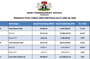 Nigeria public debt