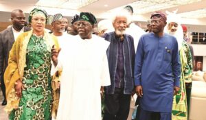 Remi Tinubu, Bola Tinubu, Wole Soyinka, and Babajide Sanwo-Olu