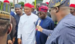 President Bola Tinubu in Owerri, Imo State