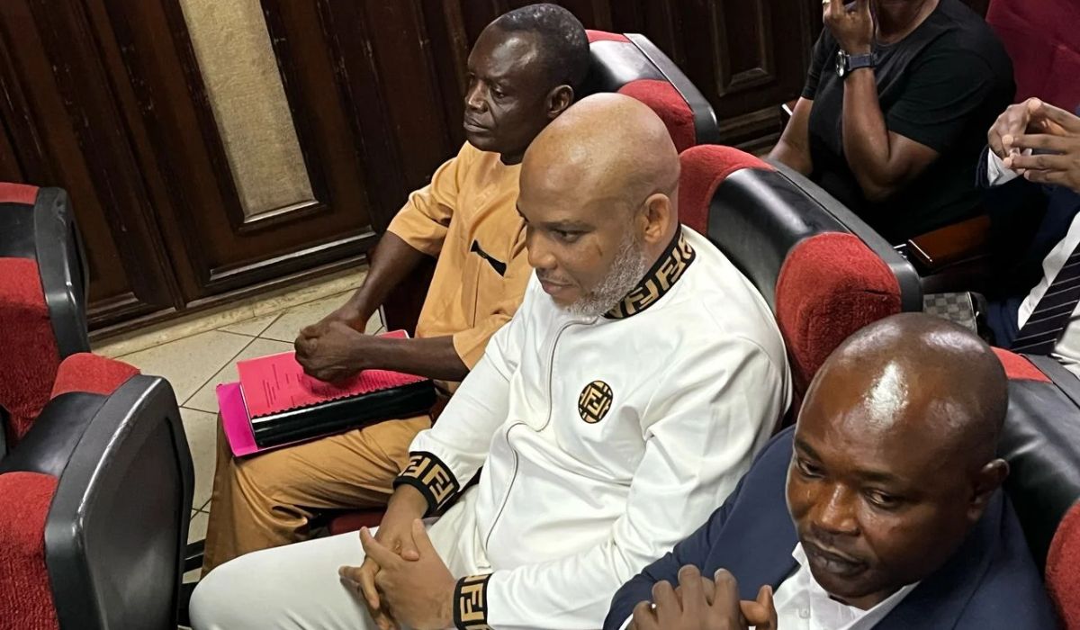 Nnamdi Kanu in court