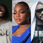 Davido, Eniola Badmus and 2Baba