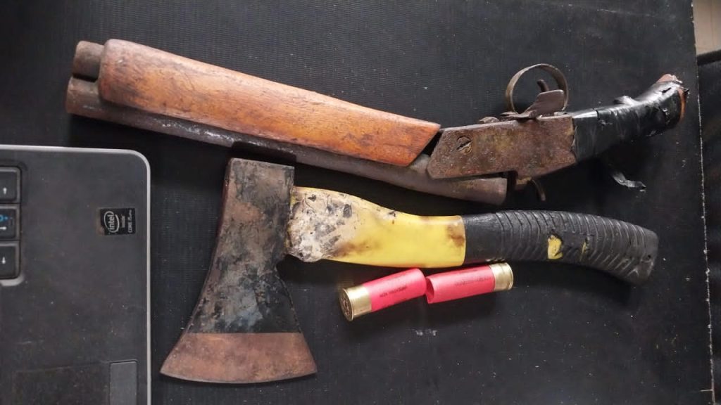 Weapons seized by the Delta State Police Command