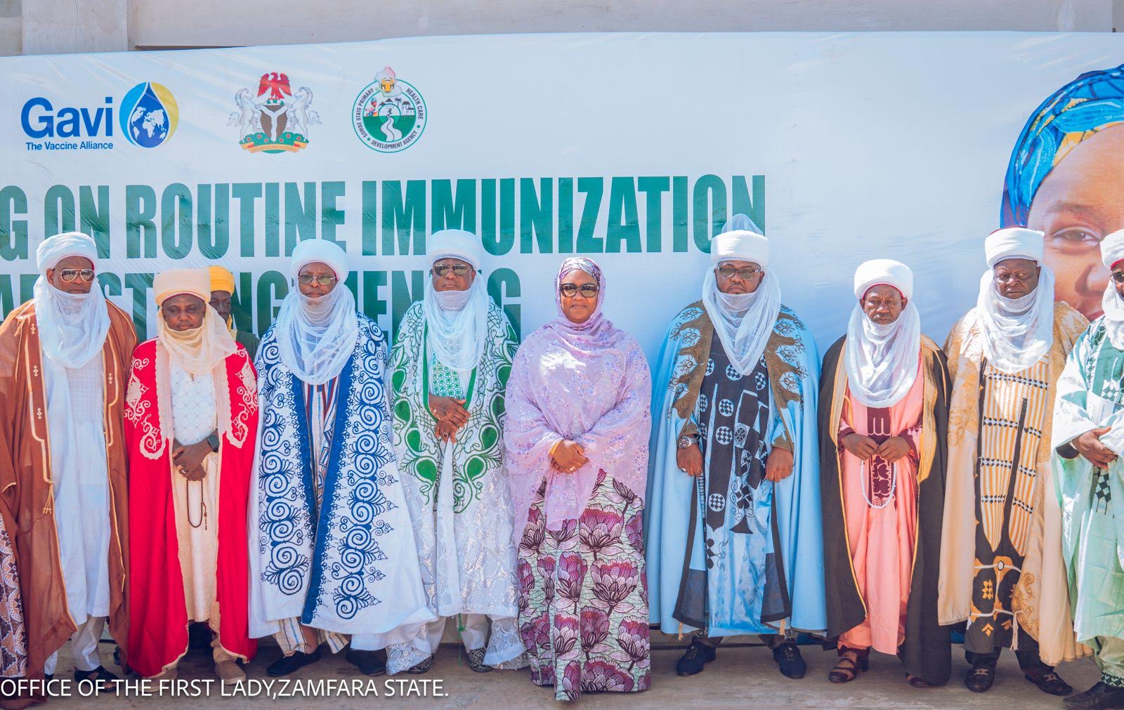 Hurriya Lawal flags off advocacy campaign on routine immunisation in Zamfara