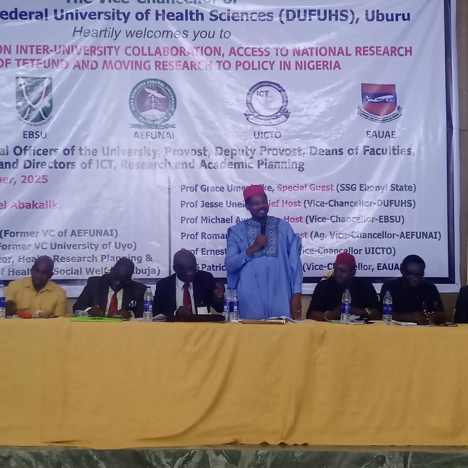 Ebonyi varsities join forces