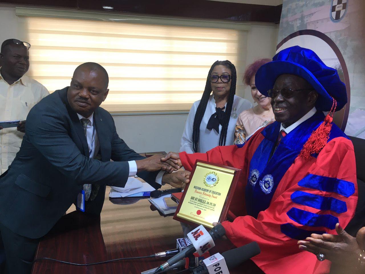 Afe Babalola bags Nigerian Academy of Education Fellowship Award