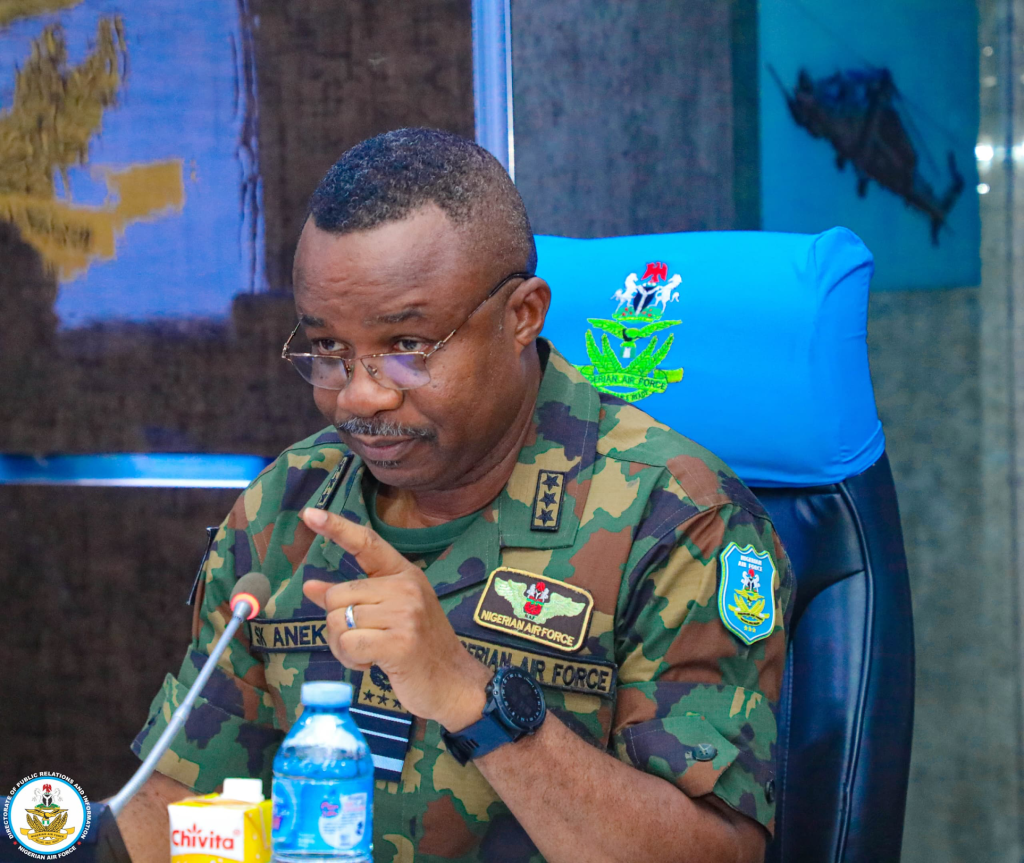 Chief of Air Staff Air Marshal Sunday Kelvin Aneke