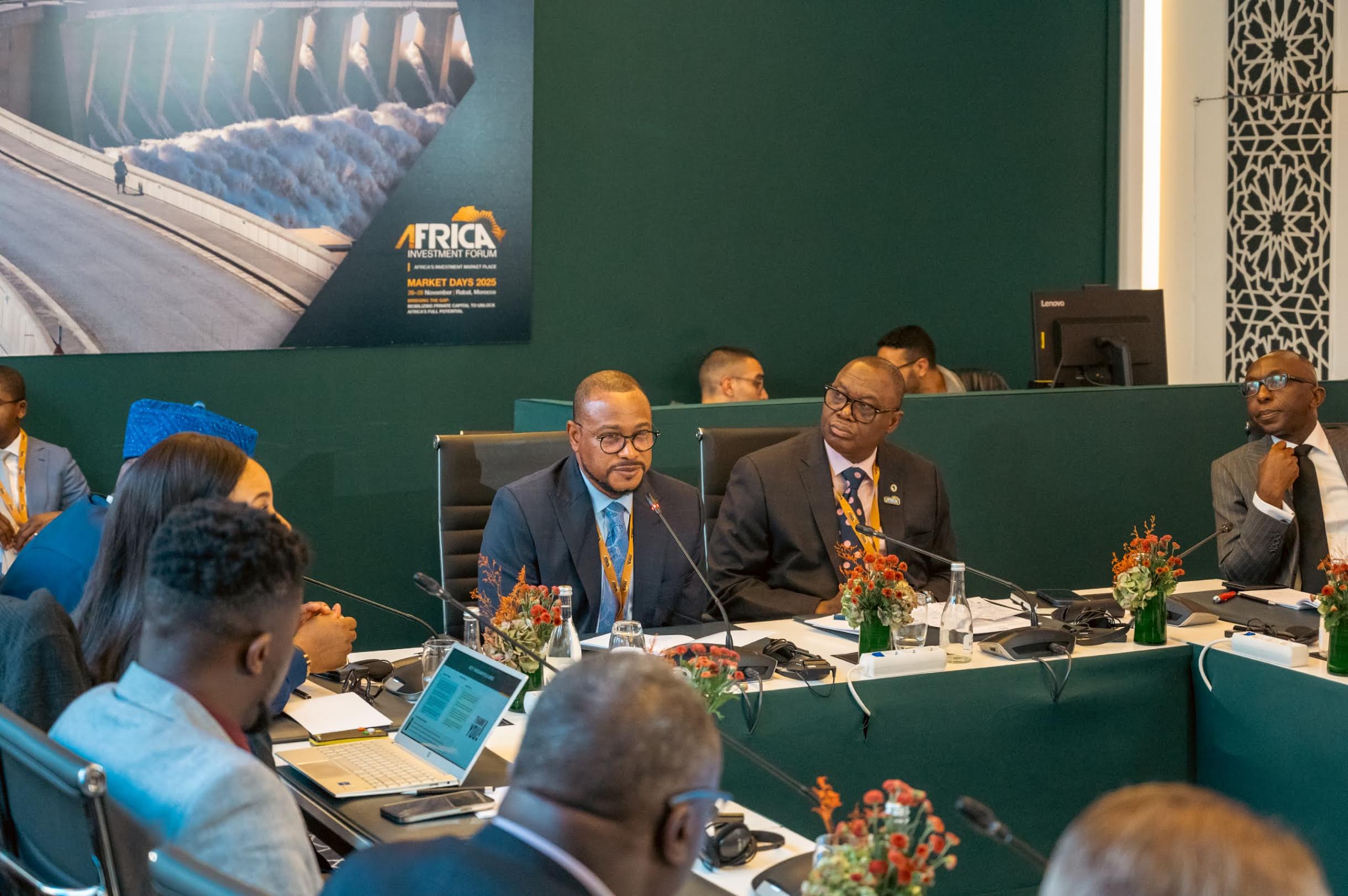 Zamfara State Governor Dr Dauda Lawal at the investment summit in Morocco