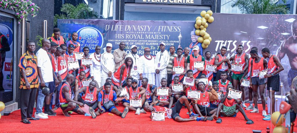 Athletes participate in inaugural Otorho-Idjerhe marathon to honour Delta monarch