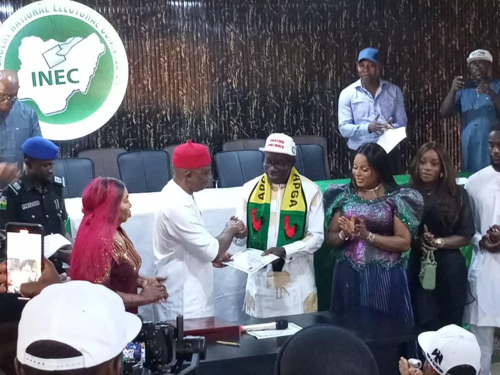 Anambra: Soludo receives certificate of return from INEC