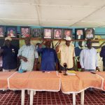 Professor Nassir (3rd right) flanked by branch chairmen