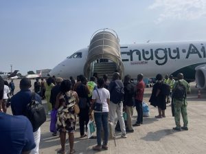 Enugu Air passengers