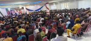Crowd of members and supporters who graced the event