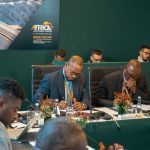 Zamfara State Governor Dr Dauda Lawal at the investment summit in Morocco