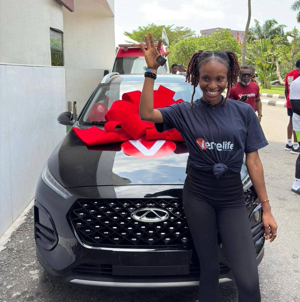 Chery Tiggo 2 winner, Chidera Nkem
