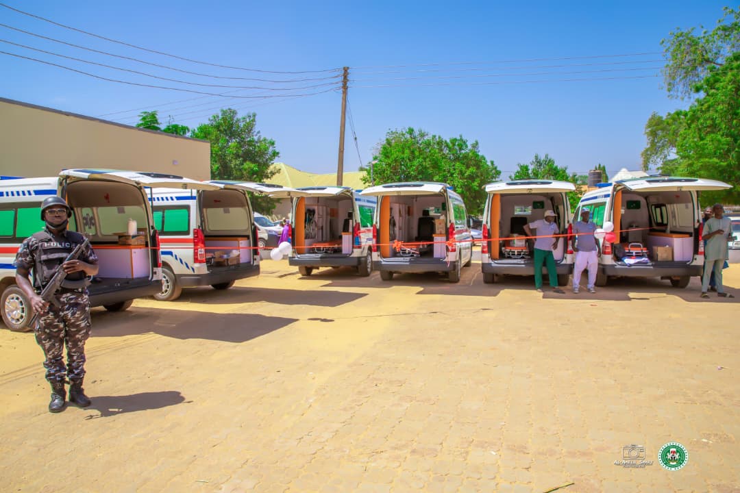 Kebbi gov's wife flags off free ambulance services for rural emergency, maternal transport