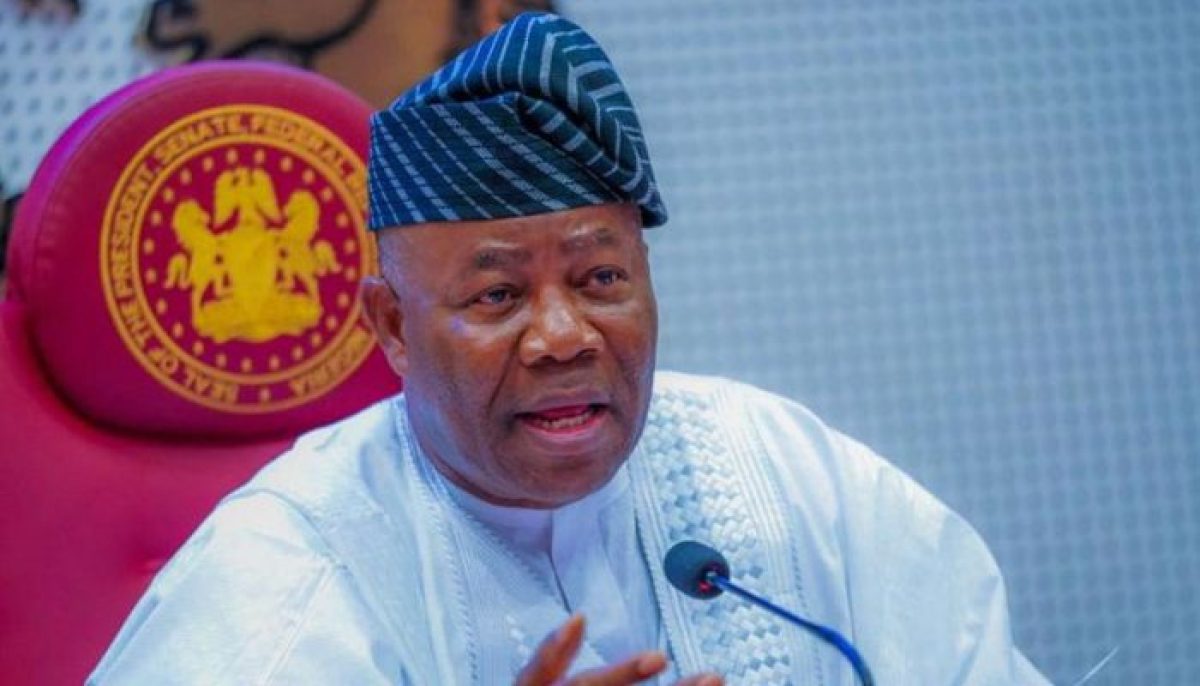 Electoral Act: Akpabio dismisses critics, says Senate process incomplete
