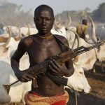 Armed herdsman