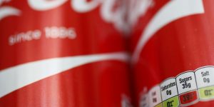 Coke cans