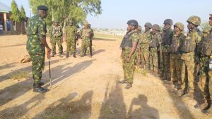COAS and army troops