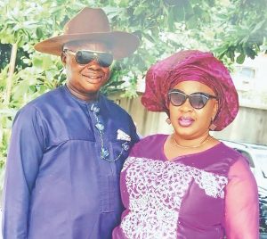 Chief Nicholas Ishiuba Ojinnaka and his wife, Lady Harrieta