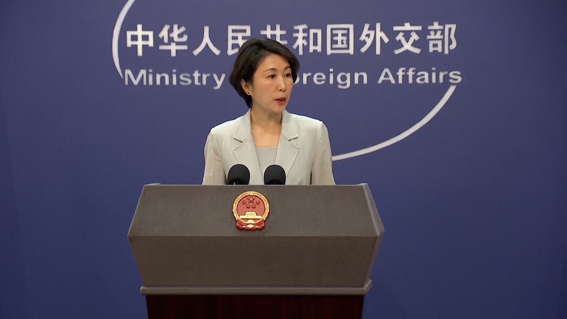 China’s Foreign Ministry spokesperson, Mao Ning