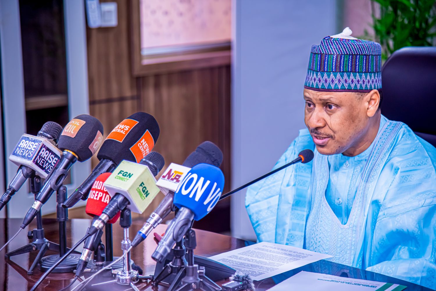Minister of Information and National Orientation Mohammed Idris