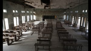 Empty classroom