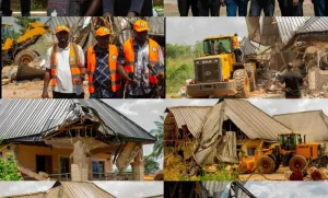 Edo kidnappers den demolished