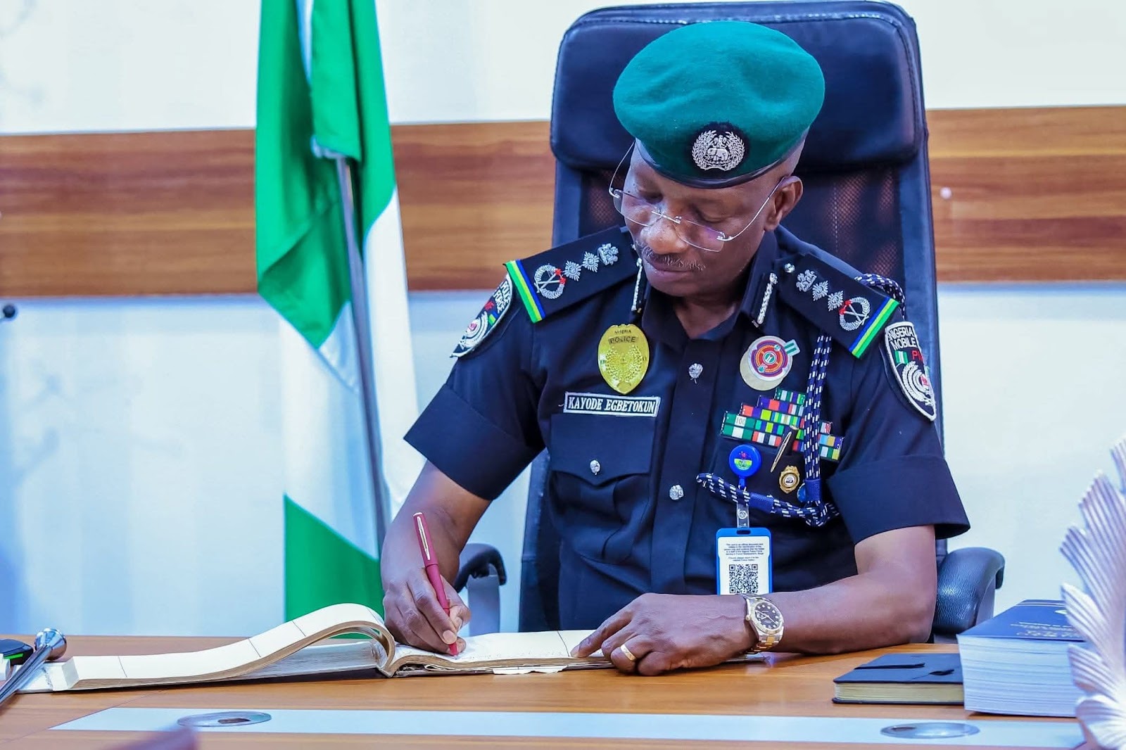 Inspector General of Police (IGP) Kayode Egbetokun